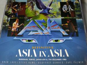 エイジア 1983年 来日公演 武道館 CD＋DVD Asia Live Japan Tokyo Budokan