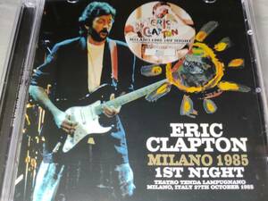 エリック クラプトン 1985年 ライブ ナンバリング Eric Clapton Live Milano Donald Duck Dunn
