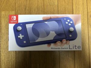 新品未開封　Nintendo Switch Lite ブルー　ニンテンドースイッチ　ライト　送料無料