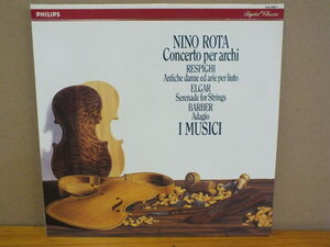 《ＬＰレコード》NINO ROTA / Concerto per archi