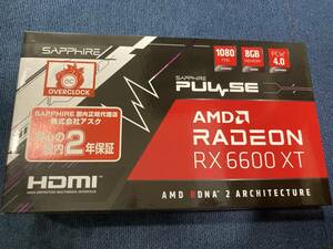 【中古】SAPPHIRE PULSE Radeon RX 6600 XT GAMING OC 8G GDDR6 11309-03-20G PCIExp 8GB 元箱あり