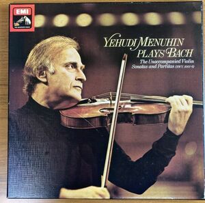 【3LP】ユーディ・メニューイン/バッハ【UK】220924/Yehudi Menuhin Plays Bach