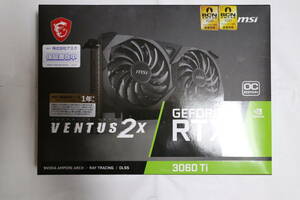 GeForce RTX 3060 Ti VENTUS 2X 8G OCV1 LHR ①