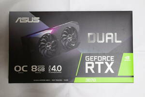 ASUS GeForce RTX 3070 DUAL-RTX3070-O8G 非LHR