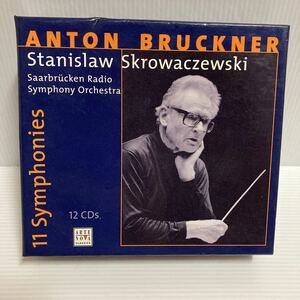STANISLAW SKROWACZEWSKI　12CDBOX　スタニスラフ・スクロヴァチェフスキ　Anton Bruckner 11 Symphonies　中古CD　匿名配送　返品可　10