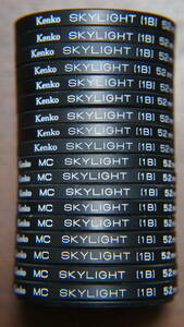 [52mm] Kenko SKYLIGHT [1B] 保護フィルター 180円/枚