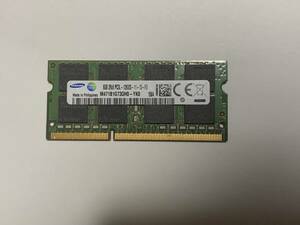 SAMSUNG PC3L-12800S 8GB DDR3L-1600 8GB DDR3L 204ピン ノートパソコン用メモリ 中古 RAM 動作確認済み 容量:8GB