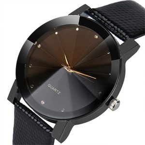 ファッション腕時計 ブランド ユニセックス▽人気レディース腕時計 クォーツステンレス鋼ダイヤル 革バンド Ge-128