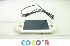 【同梱可】中古品 ゲーム PS Vita 本体 PCH-2000 ホワイト Wi-Fi対応 初期化動確済み