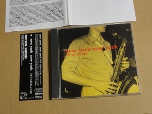 CD NEW YORK NEW YORK ぶっとびblow 帯付 送料無料 lets go lets blow/the higsons TERRY EDWARDS/SKA 廃盤 jazz JIVE ロカビリー