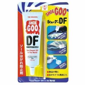 SHOEGOO シューグー ＤＦ 透明タイプ 靴 修理 ソール 防水 滑り止め 補修 手入れ ゴム製品 50g 送料無料 (92)