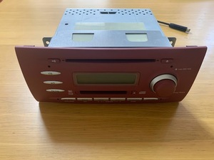 スバル　R1　純正オーディオ　CD/MDデッキ　ＲＪ１　
