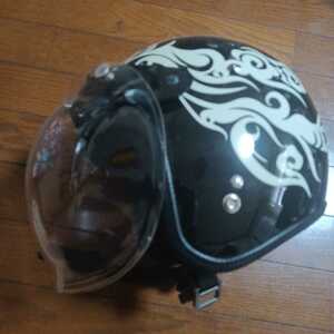 JS-65DX ジェットヘルメット フリーサイズ 美品