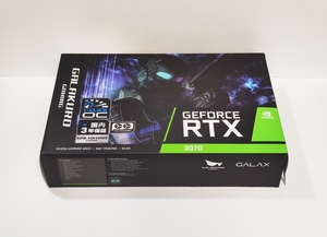 玄人志向 NVIDIA GeForce RTX3070搭載 グラフィックボード GDDR6 8GB GALAKURO GAMINGシリーズGG-RTX3070-E8GB/OC/DF2
