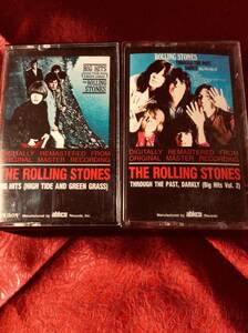 ローリングストーンズBig Hits (High Tide and Green Grass）Through the Past, Darkly (Big Hits Vol. 2)カセットテープ　Rolling Stones