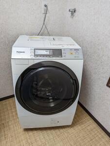 良品 愛知県西尾市 パナソニック 2015年製 NA-VX8500R ドラム式 電気 洗濯機 10.0kg 右開き