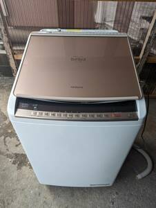 良品 愛知県岡崎市 日立 ビートウォッシュ 2019年製 縦型洗濯乾燥機 BW-DBK70C 洗濯7kg 乾燥3.5kg ヒーター乾燥 ナイアガラビート 上開き