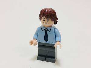 【新品未使用】レゴ　LEGO　ミニフィグ　ジム　ハルパート　スーツ　オフィス　ネクタイ