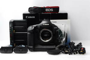 キャノン Canon EOS 1D Mark IV EOS-1DMK4 ≪バッテリー2個 元箱付き≫ #3104668 /100サイズ