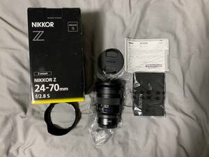 完動品 ニコン Nikon NIKKOR Z 24-70 f2.8S 元箱付き