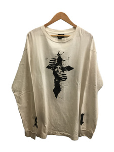 SAINT MICHAEL◆Tシャツ/XL/コットン/WHT