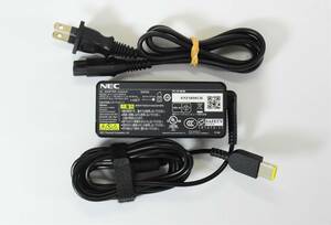 NEC 20V-2.25A 45W/ 電源ACアダプター /角型/A13-045N1A/中古品