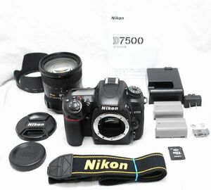 【美品・豪華セット】Nikon ニコン D7500 AF-S DX NIKKOR 18-200mm f/3.5-5.6G ED VR II 