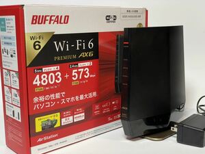 BUFFALO 無線LANルーター WSR-5400AX6S-MB