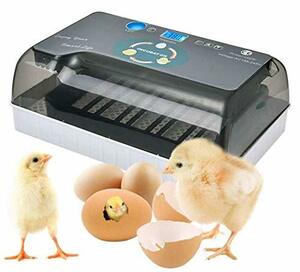 SCILLO 自動インキュベーター 大容量 自動孵卵器 インキュベーター 鳥類専用ふ卵 スタイル1 37.5x25.5x17cm