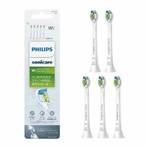 (正規品)フィリップス ソニッケアー 電動歯ブラシ 替えブラシ ホワイトプラス コンパクト ミニ5本(1 White コンパクト