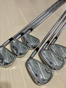 Callaway golf X FORGED STAR アイアン 2019 Xフォージドスター #5~P N.S.PRO 950GH neo スペックS 6本セット 超美品 キャロウェイ