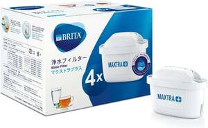 ブリタ 浄水 ポット カートリッジ マクストラ プラス 4個セット 【日本正規品】 塩素 除去 おいしい水