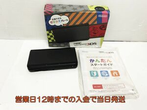 【1円】New ニンテンドー3DS ブラック 任天堂 ゲーム機本体 初期化動作確認済み 1A0771-1845e/F3