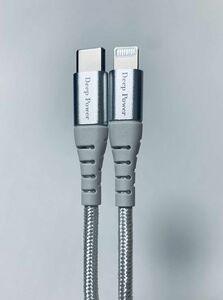 新品 MFi認証 Apple USB-C type-c Lightning 充電ケーブル (1m) 急速充電対応 iPhone iPad iMac 超高耐久ナイロン 断線に強い