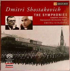 12CD Dmitri Shostakovich The Symphonies ? Complete 49545 Capriccio Germany 紙ジャケ /00400
