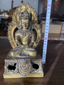 觀音 古美術 中国 仏教 仏教美術 銅製 貴重 