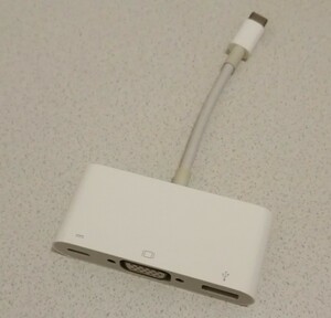 Apple 純正 USB-C VGA Multiport A1620 アダプタ マルチポート adapter