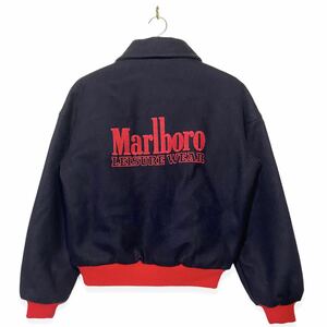 70s vintage made in Italy Marlboro スタジャン/Sサイズ/マルボロ/ヴィンテージ/古着/両面/刺繍/アウター/