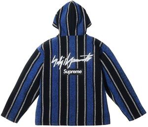 【新品未着用】Supreme Yohji Yamamoto Baja Jacket Blue M 22FW 国内正規品付属品完備2バハシャツジャケットボックスロゴBoxLogoNikeNorth