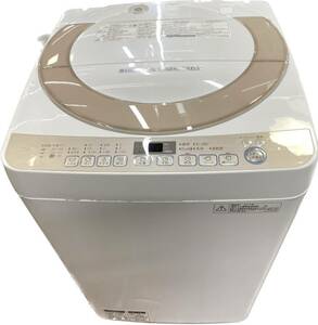 送料無料g10862 シャープ全自動洗濯機（7Kg）ES-KS70S-N 槽クリーン 穴無しステンレス槽 おまかせセレクト