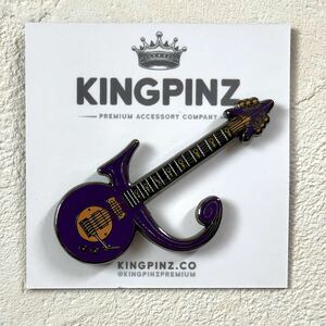 プリンスのギター Prince pins ピンバッジ purple rain ロックファンクr&b kingpinz 