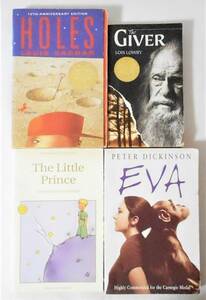 [送料無料 匿名配送] 洋書 英語 Holes (穴) / The Giver (ギヴァー)/ Eva (エヴァ) / The Little Prince (星の王子さま) 4冊セット