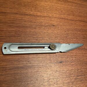 OLFA CRAFT KNIFE-L 貴重品　絶版　MADE IN JAPAN ステンレス　カッターナイフ　クラフトカッターナイフ　日本製