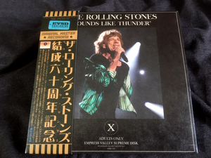新作！Empress Valley ★ Rolling Stones - 結成60周年記念「Sounds Like Thunder」プレス2CDペーパースリーブ