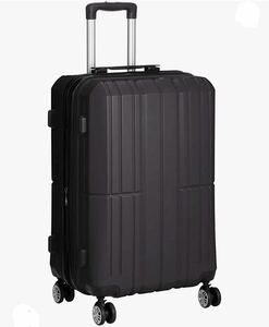 軽量キャリーケース　スーツケースTSAロック 8輪 Wファスナー Mサイズ 新品