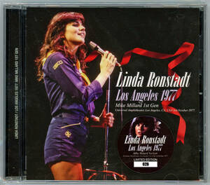 Linda Ronstadt (リンダ・ロンシュタット) : Los Angels 1977 CD + Atlanta 1977 DVD Mike Millard 1st Gen. Tape/プレスCD＋DVD新品