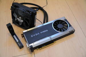 EVGA GeForce GTX 1080 FTW HYBRID GAMING / GTX1080搭載 水冷ハイブリッド / 動作確認済