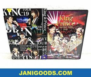 King & Prince DVDセット CONCERT TOUR 2019 初回限定盤/通常盤 2点 【美品 同梱可】ジャニグッズ