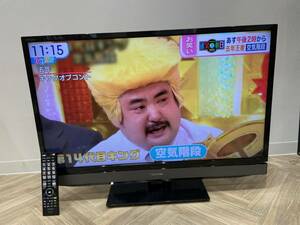 ■TOSHIBA 東芝 REGZA レグザ 32S5T 液晶テレビ TV 32型 2013年製 リモコン miniB-CASカード付き■
