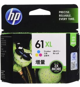 410a0329☆ HP 61XL インクカートリッジ カラー(増量)